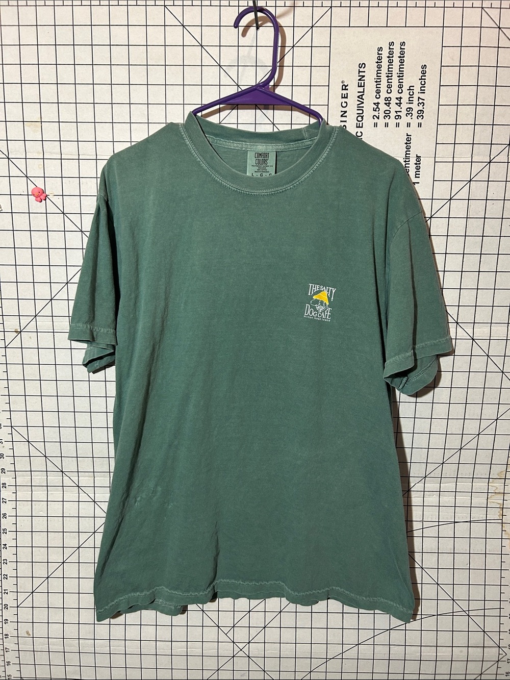 Salty Dog Cafe Men's Short-Sleeve T-Shirt in Green